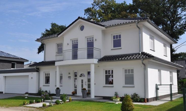 Gotowa elewacja domu jednorodzinnego w Warszawie - realizacja FillPro