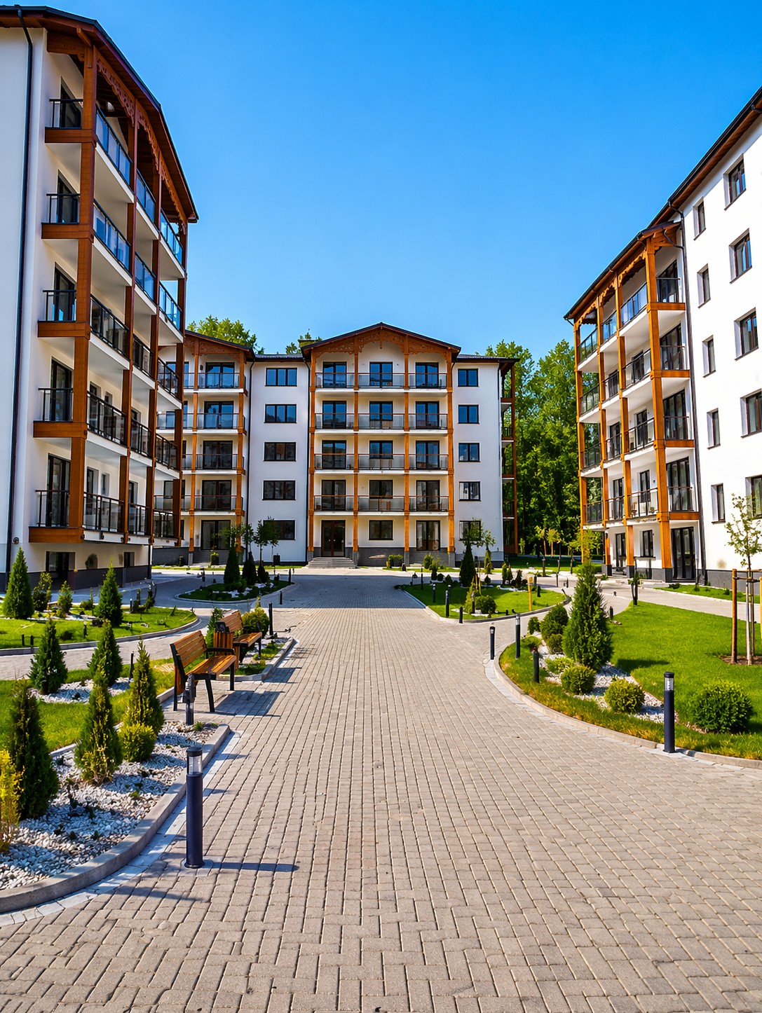 Gotowa elewacja domu jednorodzinnego w Warszawie - realizacja FillPro