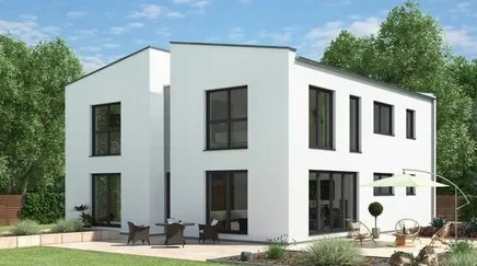 Gotowa elewacja domu jednorodzinnego w Warszawie - realizacja FillPro